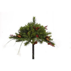 33 Inch Mixed Berry And Cone Artificial Christmas Plant Unlit