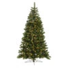 7.5 Foot Grand Teton Half Artificial Christmas Tree 250 Clear Lights