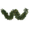 9 Foot Grand Teton Garland 150 LED Warm White Lights