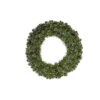 30 Inch Grand Teton Wreath 50 LED Multi Lights -Winter Decor Hub g125632led