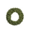 8 Foot Grand Teton Artificial Christmas Wreath 1000 DuraLit Incandescent Clear Mini Lights -Winter Decor Hub g125681
