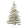 7.5 Foot Champagne Stiff Needle Artificial Christmas Tree Unlit -Winter Decor Hub g134075