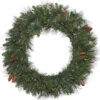 36 Inch Savannah Mixed Pine Wreath -Winter Decor Hub g156636