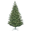 4.5 Foot Norway Pine Artificial Christmas Tree 150 LED C7 Warm White Lights 1 4.5 Foot Norway Pine Artificial Christmas Tree 150 LED C7 Warm White Lights -Winter Decor Hub g163046led