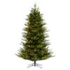 5.5 Foot North Shore Fraser Fir Artificial Christmas Tree DuraLit LED Warm White Mini Lights -Winter Decor Hub g211456led