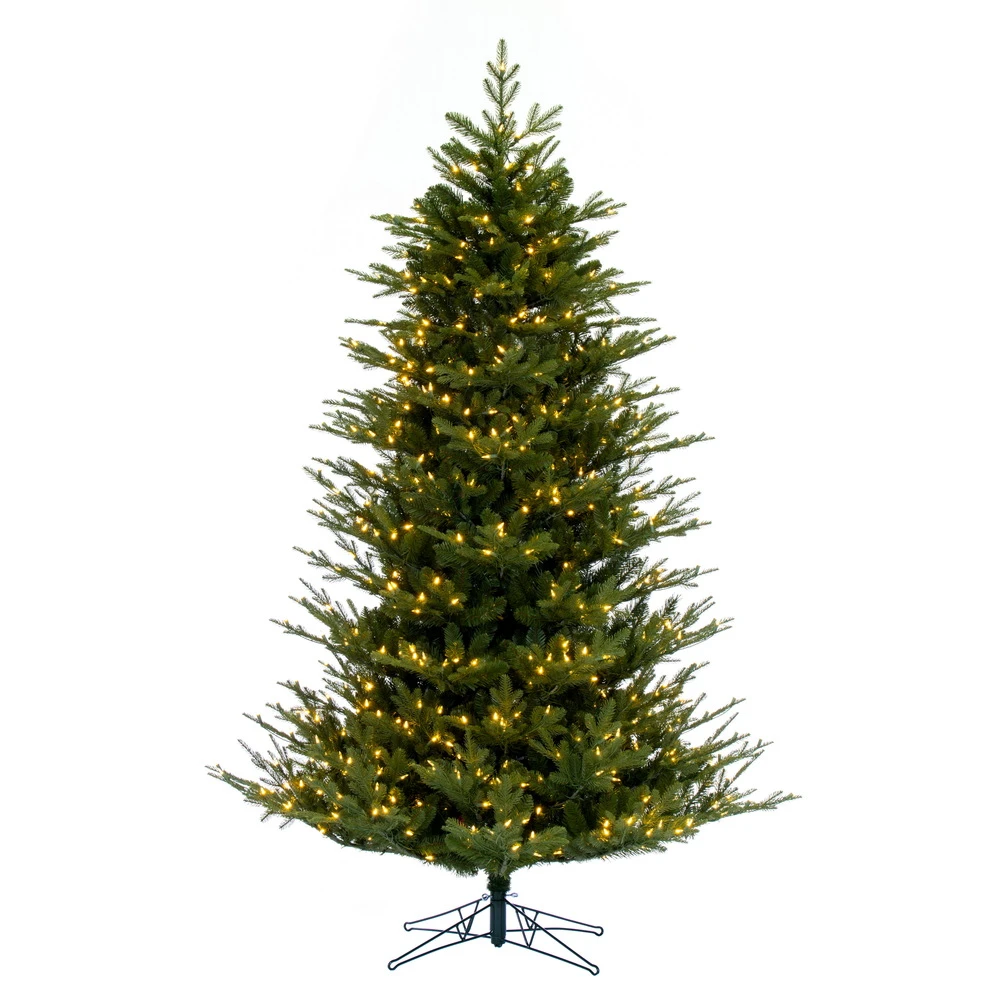 5.5 Foot North Shore Fraser Fir Artificial Christmas Tree DuraLit LED Warm White Mini Lights 3 5.5 Foot North Shore Fraser Fir Artificial Christmas Tree DuraLit LED Warm White Mini Lights