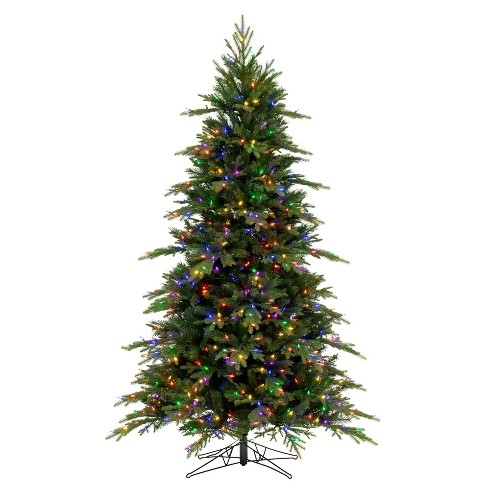 6.5 Kingston Fraser Fir Artificial Christmas Tree DuraLit LED Multi-Colored Mini Lights 3 6.5 Kingston Fraser Fir Artificial Christmas Tree DuraLit LED Multi-Colored Mini Lights
