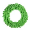 48 Inch Lime Artificial Halloween Wreath 150 Lime Lights 1 48 Inch Lime Artificial Halloween Wreath 150 Lime Lights -Winter Decor Hub k122749