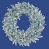30 Inch Silver Wreath 70 Clear Lights -Winter Decor Hub k126931