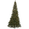 7.5 Foot Green Corner Artificial Christmas Tree 400 Clear Lights 1 7.5 Foot Green Corner Artificial Christmas Tree 400 Clear Lights -Winter Decor Hub k137176