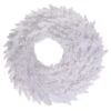 24 Inch White Fir Artificial Christmas Wreath Unlit -Winter Decor Hub k160324