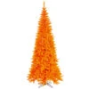 7.5 Foot Orange Fir Slim Artificial Halloween Tree Unlit 2 7.5 Foot Orange Fir Slim Artificial Halloween Tree Unlit -Winter Decor Hub k162275