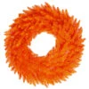36 Inch Orange Fir Artificial Halloween Wreath Unlit -Winter Decor Hub k162436