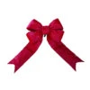 120 Inch Red Four Loop Nylon Structural Outdoor Christmas Bow