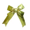 90 Inch Gold Four Loop Lame Indoor Bow 2 90 Inch Gold Four Loop Lame Indoor Bow -Winter Decor Hub l130872