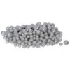 Silver Glitter Sequin Styrofoam Ball Assorted Sizes -Winter Decor Hub l132207