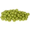 Lime Green Glitter Sequin Styrofoam Ball Assorted Sizes -Winter Decor Hub l132213