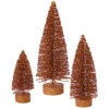 9 Inch Copper Oval Tree 3 Per Set -Winter Decor Hub l137418