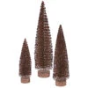 20 Inch Mocha Oval Tree 3 Per Set -Winter Decor Hub l137516