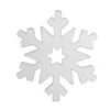 12 Inch White Glitter Snowflake Christmas Ornament 1 12 Inch White Glitter Snowflake Christmas Ornament -Winter Decor Hub l180311