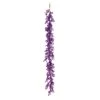 6 Foot Purple Glitter Berry Artificial Mardi Gras Garland Unlit -Winter Decor Hub l180806