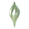 8 Inch Celadon Candy Glitter Swirl Drop Ornament -Winter Decor Hub m132554