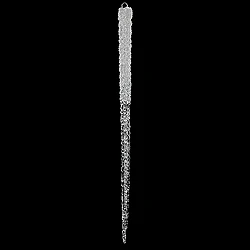 36 Inch Clear Glitter Icicle Ornament 3 36 Inch Clear Glitter Icicle Ornament