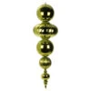 54 Inch Plastic Shatterproof Lime Shiny Matte Finish Finial