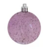 4.75 Inch Lavender Shiny Mercury Round Christmas Ball Ornament Shatterproof -Winter Decor Hub m166486