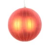 6 Inch Burnished Orange Matte Glitter Round Christmas Ball Ornament Shatterproof 1 6 Inch Burnished Orange Matte Glitter Round Christmas Ball Ornament Shatterproof -Winter Decor Hub mt211918d