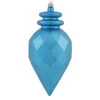 9.5 Inch Turquoise Faceted Arrowhead Finial Christmas Ornament Shatterproof UV 2 Assorted 2 9.5 Inch Turquoise Faceted Arrowhead Finial Christmas Ornament Shatterproof UV 2 Assorted -Winter Decor Hub n148112uv