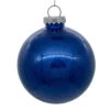 6 Inch Blue Clear Glitter Round Christmas Ball Ornament Shatterproof 1 6 Inch Blue Clear Glitter Round Christmas Ball Ornament Shatterproof -Winter Decor Hub n211502