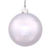 2.75 Inch Silver Shiny Round Ornament 12 Per Set -Winter Decor Hub n590707dsv