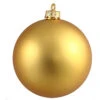 2.75 Inch Gold Matte Round Ornament Box Of 12 2 2.75 Inch Gold Matte Round Ornament Box Of 12 -Winter Decor Hub n590708dmv