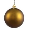 2.75 Inch Olive Matte Round Ornament 12 Per Set -Winter Decor Hub n590714dmv