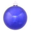 2.75 Inch Cobalt Shiny Round Ornament 12 Per Set