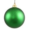2.75 Inch Emerald Matte Round Ornament 12 Per Set -Winter Decor Hub n590724dmv