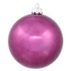 2.75 Inch Plum Shiny Round Ornament 12 Per Set -Winter Decor Hub n590726dsv