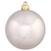 2.75 Inch Champagne Shiny Round Ornament 12 Per Set -Winter Decor Hub n590738dsv