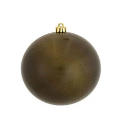 3 Inch Olive Candy Round Ornament 12 Per Set