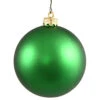 3 Inch Emerald Matte Round Ornament 12 Per Set -Winter Decor Hub n590824dmv