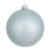 3 Inch Baby Blue Candy Round Ornament 12 Per Set -Winter Decor Hub n590832dcv