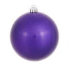 4 Inch Purple Candy Round Ornament 6 Per Set -Winter Decor Hub n591006dcv