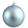 4.75 Inch Baby Blue Matte Round Shatterproof UV Christmas Ball Ornament 4 Per Set 2 4.75 Inch Baby Blue Matte Round Shatterproof UV Christmas Ball Ornament 4 Per Set -Winter Decor Hub n591232dmv