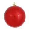 8 Inch Red Candy Round Ornament