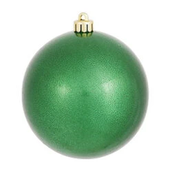 8 Inch Green Candy Round Ornament