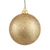 10 Inch Gold Sequin Round Ornament