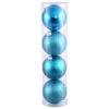10 Inch Turquoise Assorted Christmas Ball Ornament - 4 Per Set 2 10 Inch Turquoise Assorted Christmas Ball Ornament - 4 Per Set -Winter Decor Hub n592512da