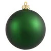 10 Inch Emerald Matte Round Ornament 2 10 Inch Emerald Matte Round Ornament -Winter Decor Hub n592524dmv