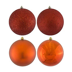 10 Inch Copper Ball Ornament Assorted Finishes 4 Per Set 3 10 Inch Copper Ball Ornament Assorted Finishes 4 Per Set
